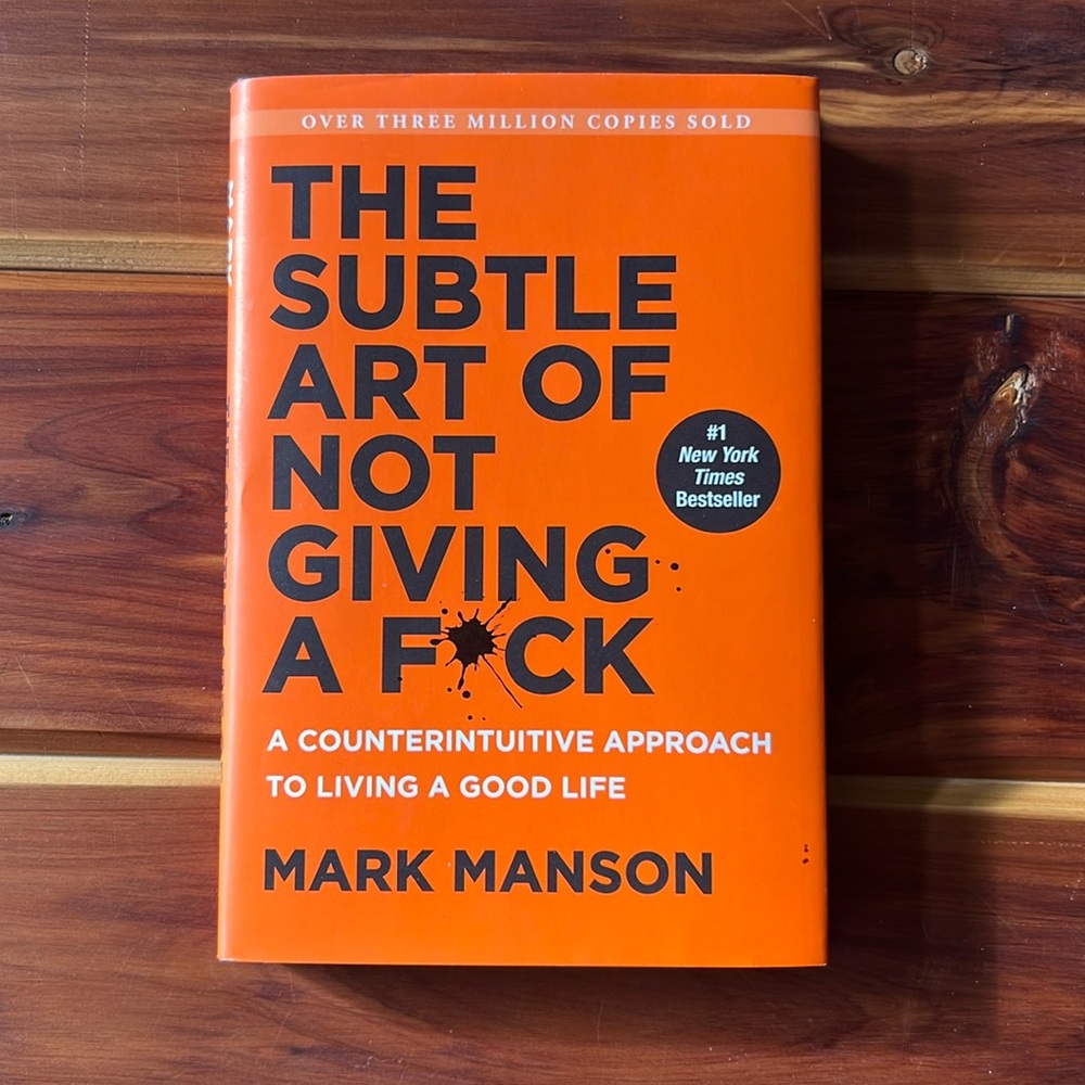 BOOK : the subtle art of not giving a f*ck